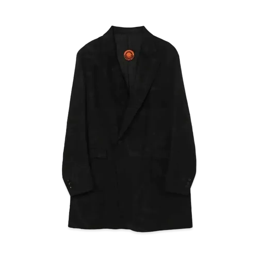 Ground Y x CHAINSAW MAN Chainsaw Teeth Fulling Jacket "Black"