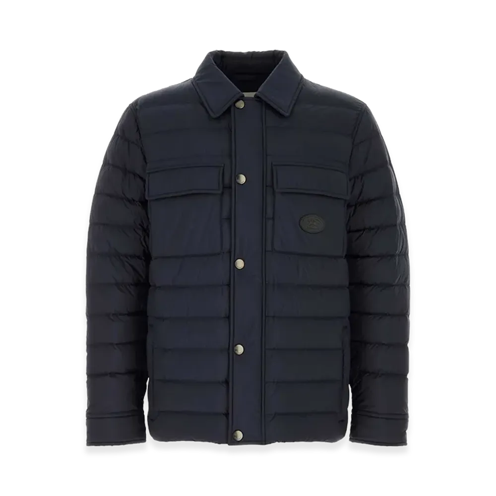 Burberry Nylon Down Jacket "Navy Blue"