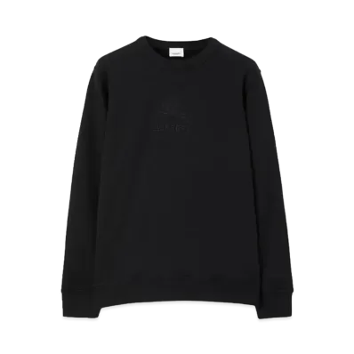 Burberry Men's EKD Cotton Sweatshirt "Black"