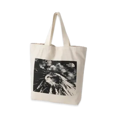 The North Face Organic Cotton Tote "Mount Fuji Print"