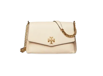 Tory Burch Kira Pebbled Small Convertible Shoulder Bag "Cream"