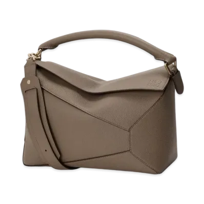 LOEWE Puzzle Edge Bag Medium "Taupe"