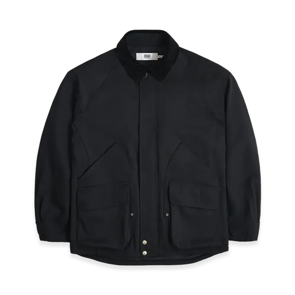 Kith x nonnative Hunter Jacket Wool Twill With Windstopper "Black"
