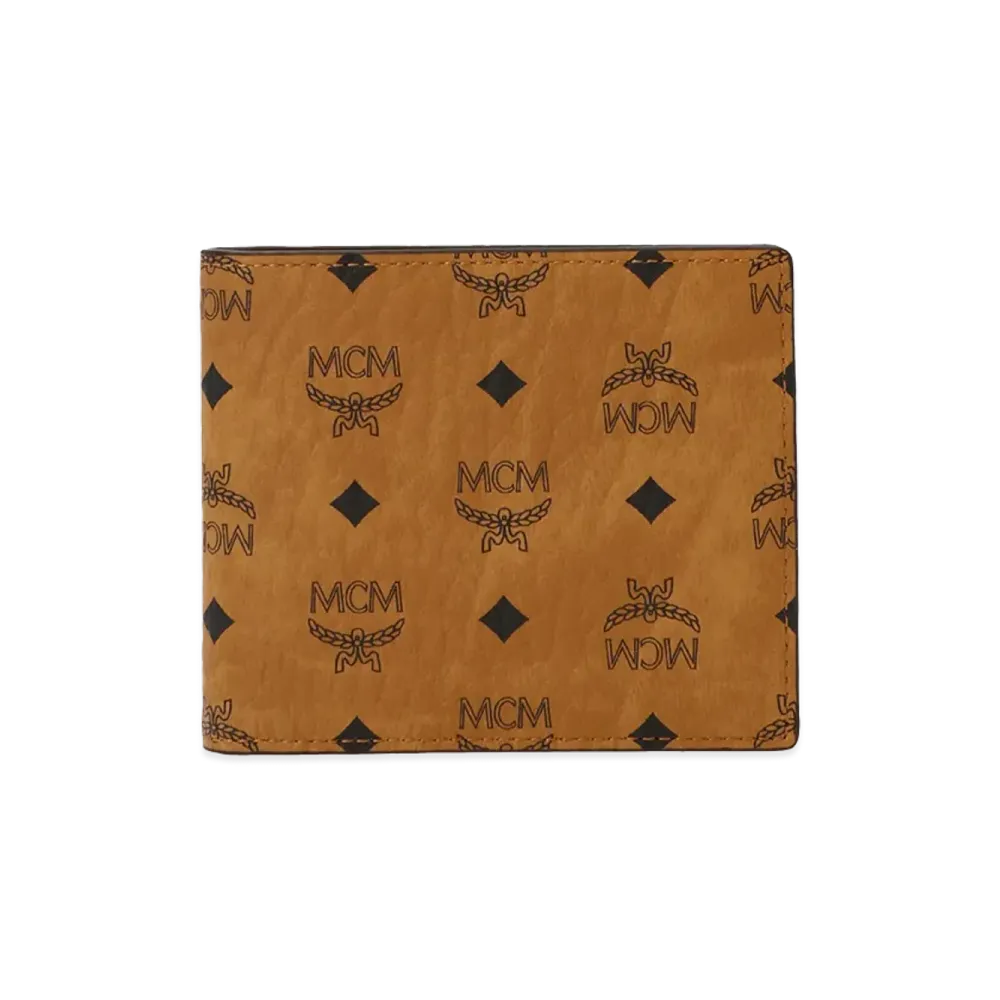 MCM All Over Logo Wallet "Brown"