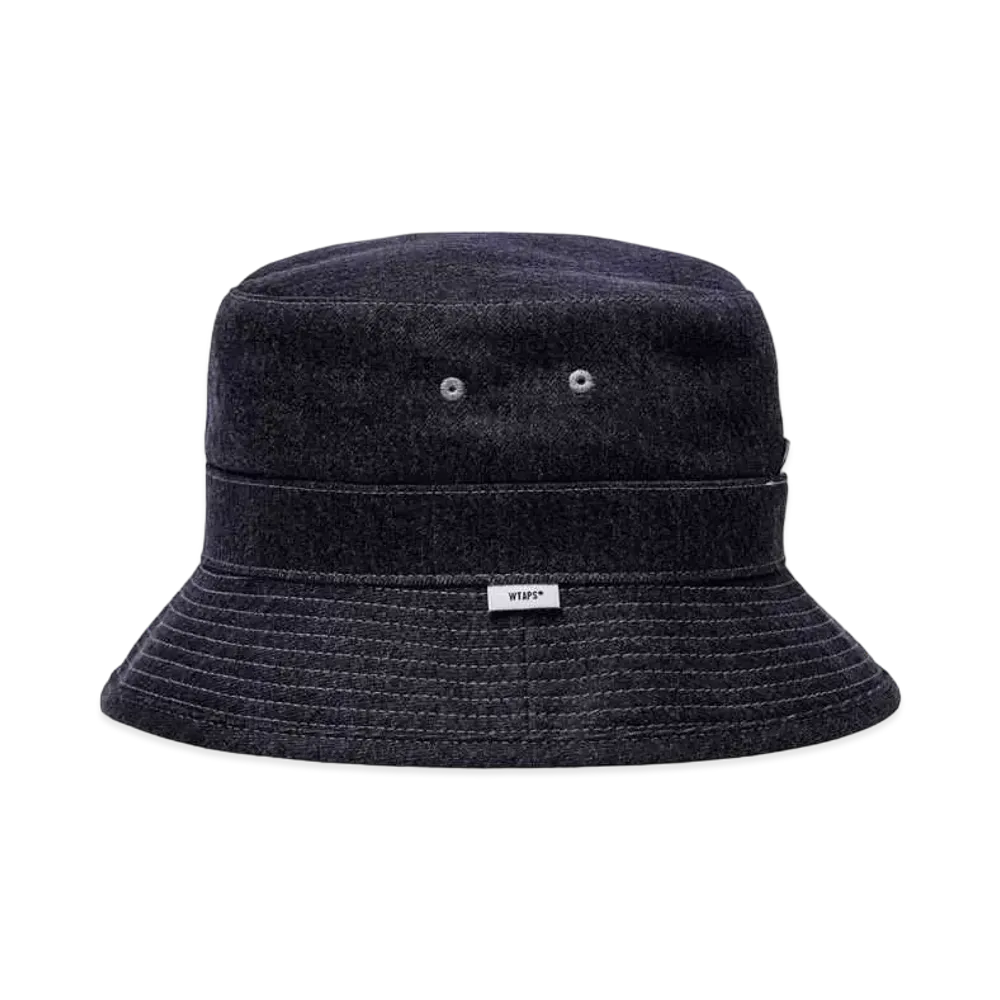WTAPS Bucket 01 Hat Cotton Denim "Black"