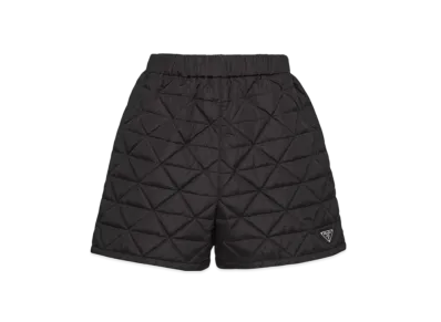 PRADA Women's Re-Nylon Quilted Shorts "Black"