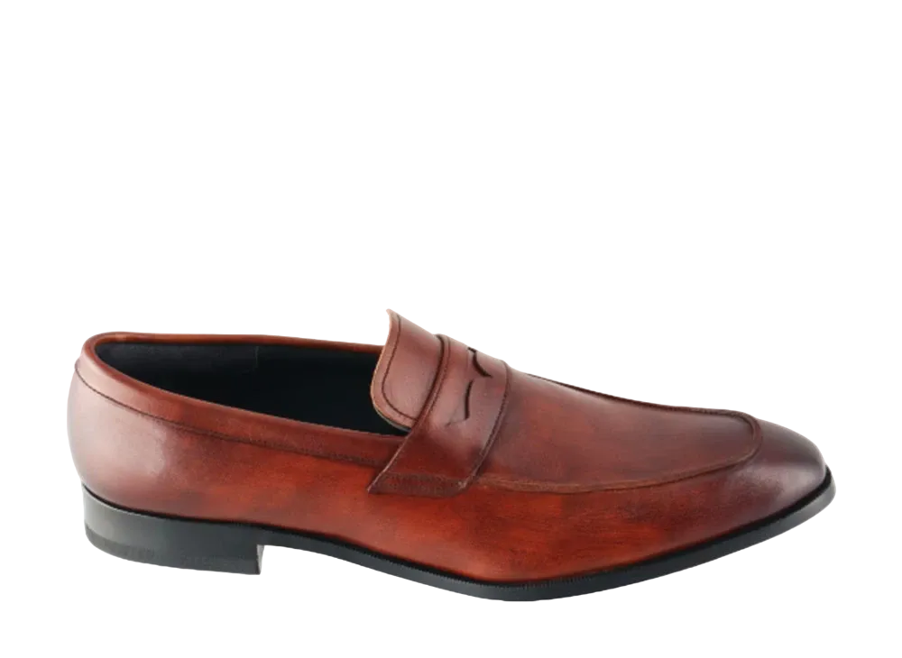 REGAL Loafer Calf Leather "Brown" 22ALBC