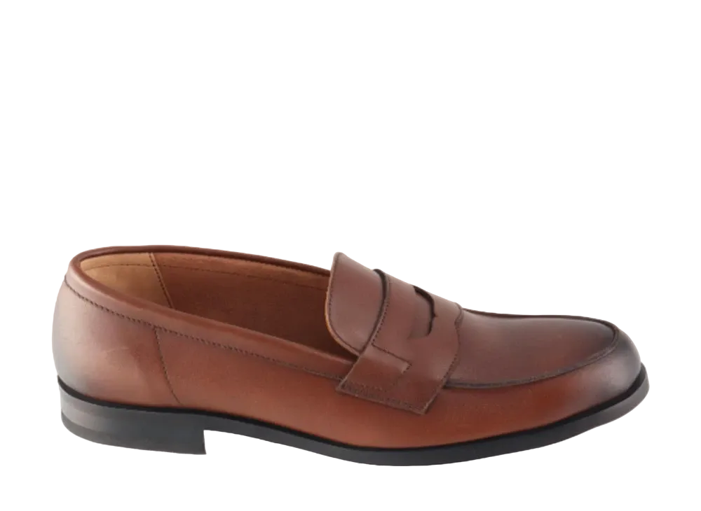 REGAL Loafer Calf Leather "Dark Brown" 22DLBF