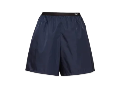 PRADA Women's Re-Nylon Shorts "Blue"