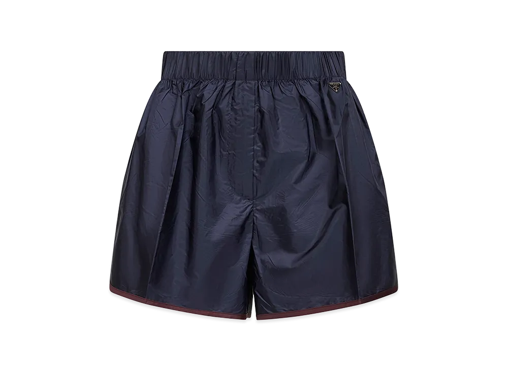 PRADA Women's Re-Nylon Shorts "Blue"