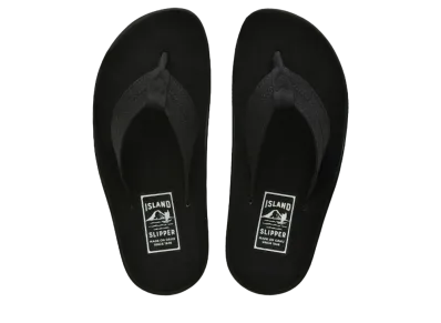 ISLAND SLIPPER Kane Malino "Black" 22KB8903U