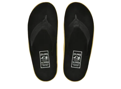 ISLAND SLIPPER Classic Ultrasuede "Black" 22PTU202U