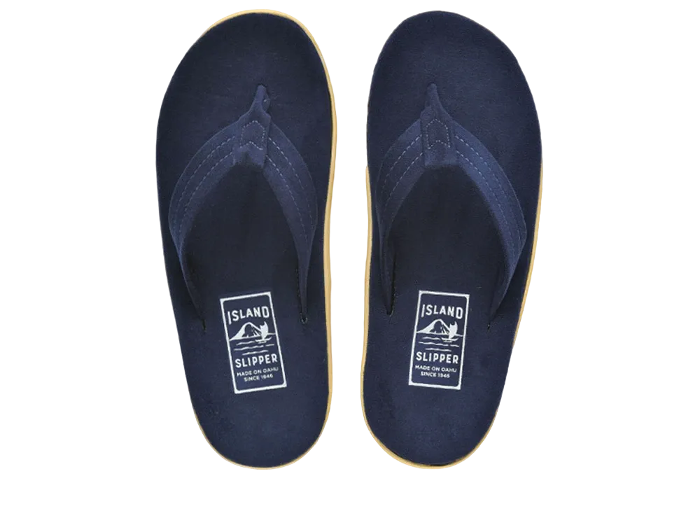 ISLAND SLIPPER Classic Ultrasuede "Navy" 22PTU202U