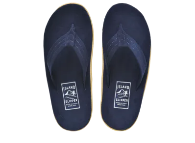 ISLAND SLIPPER Classic Ultrasuede "Navy" 22PTU202U