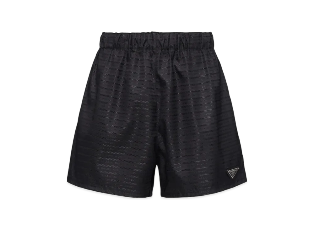PRADA Women's Re-Nylon Shorts "Black"