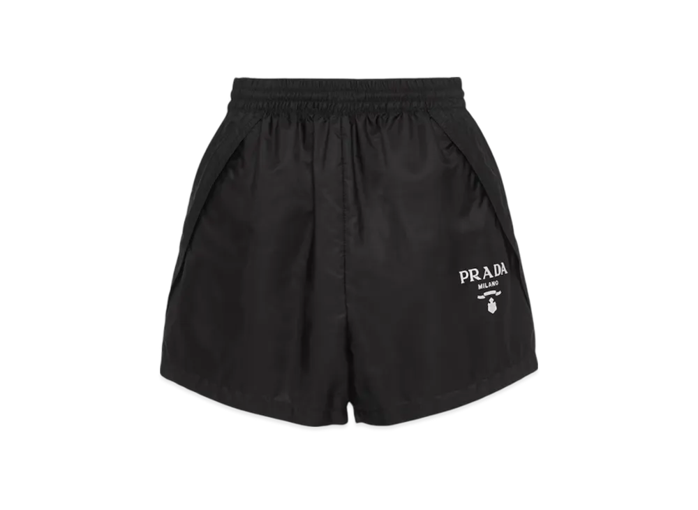 PRADA Women's Re-Nylon Shorts "Black"