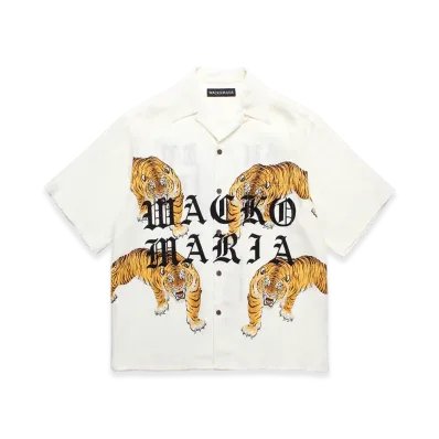 WACKO MARIA x Tim Lehi Hawaiian Shirt "White"