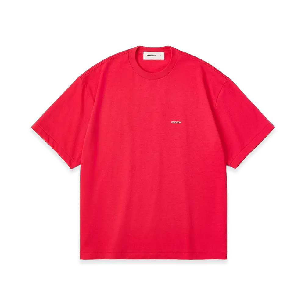 everyone Women's Original Logo American Cotton Tee Petit "Red"