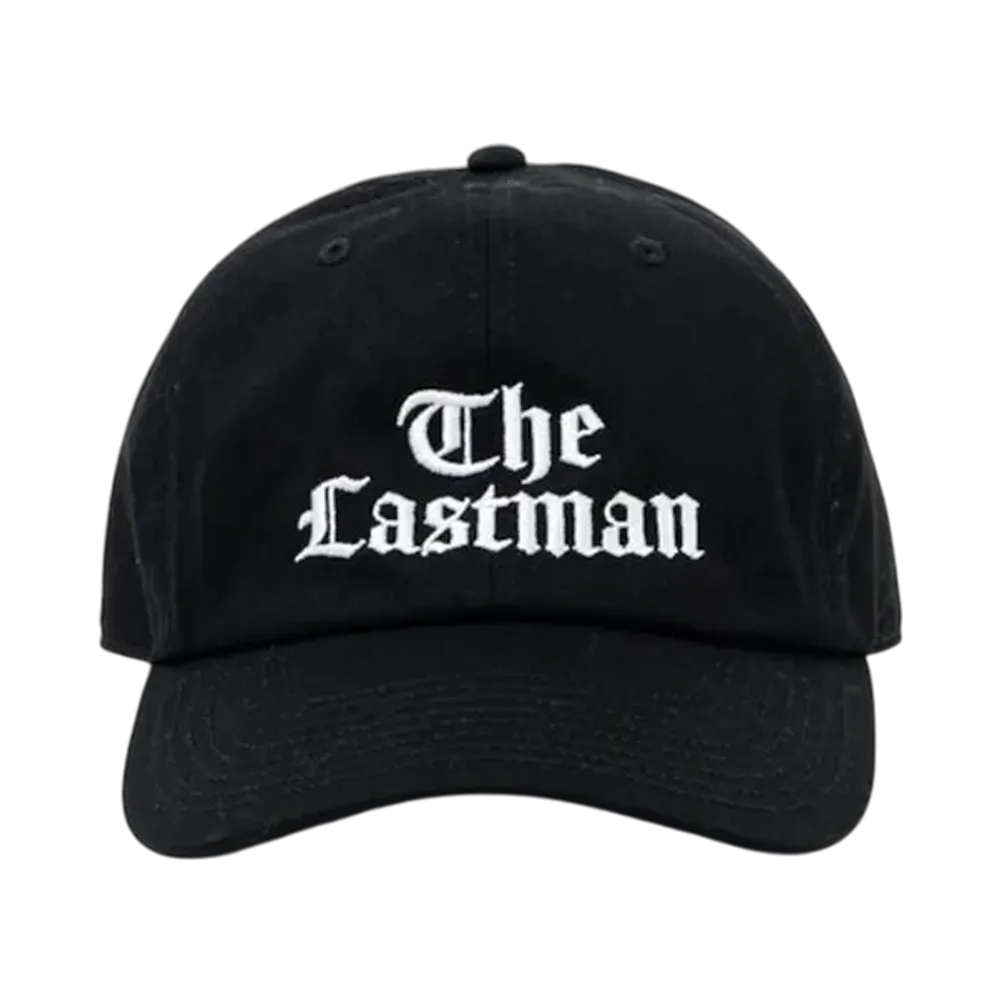 LASTMAN Embroidered Dad Cap "Black"