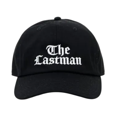 LASTMAN Embroidered Dad Cap "Black"