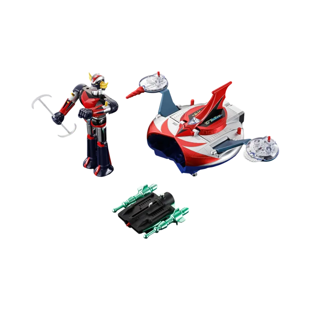 BANDAI "CHOGOKIN" -UFO ROBO GRENDIZER- DELUXE GRENDIZER & UFO SPAZER