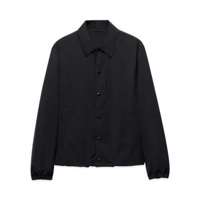 PRADA Men's Wool Blouson "Black"