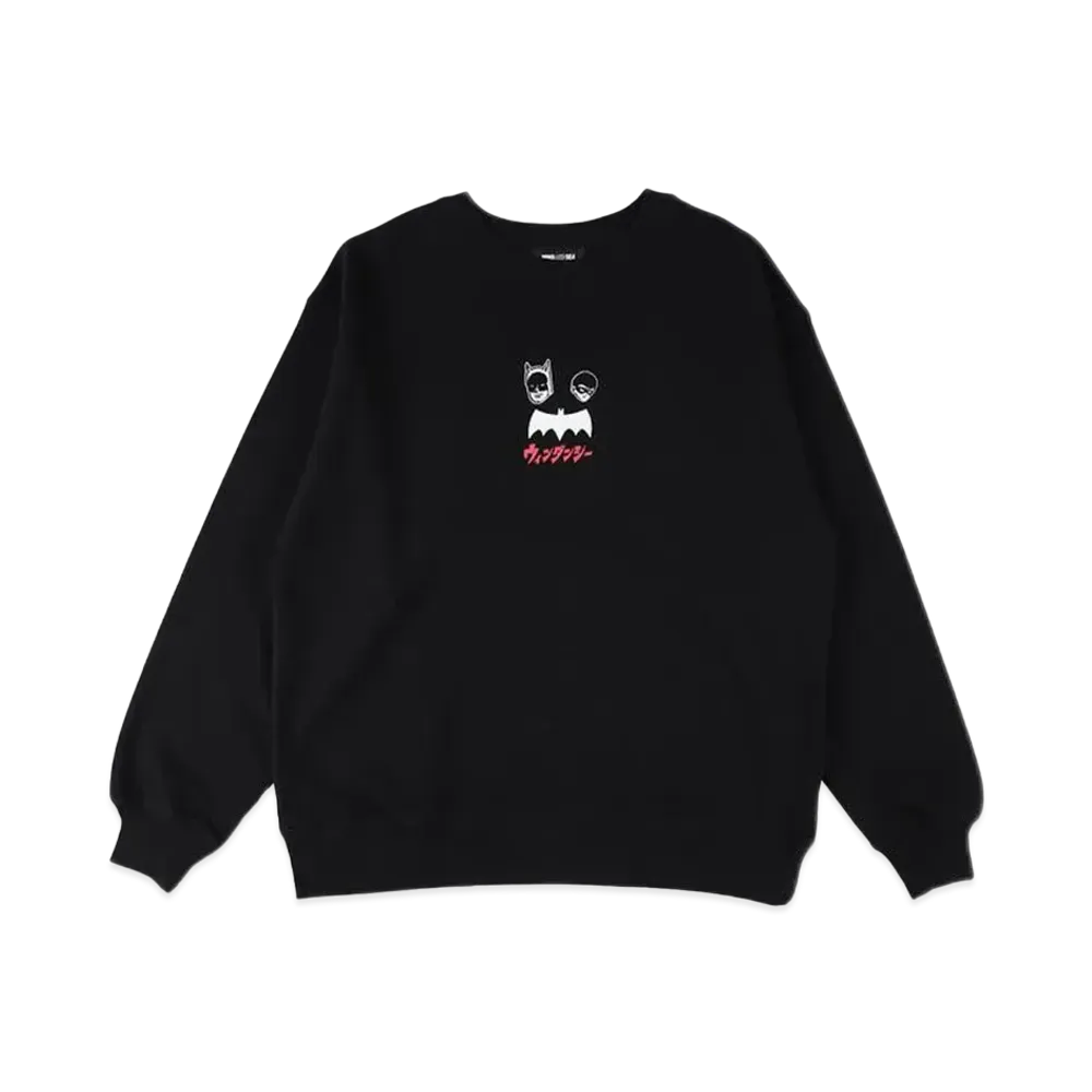 WIND AND SEA x BATMAN Batmanga Crewneck Sweatshirt "Black"