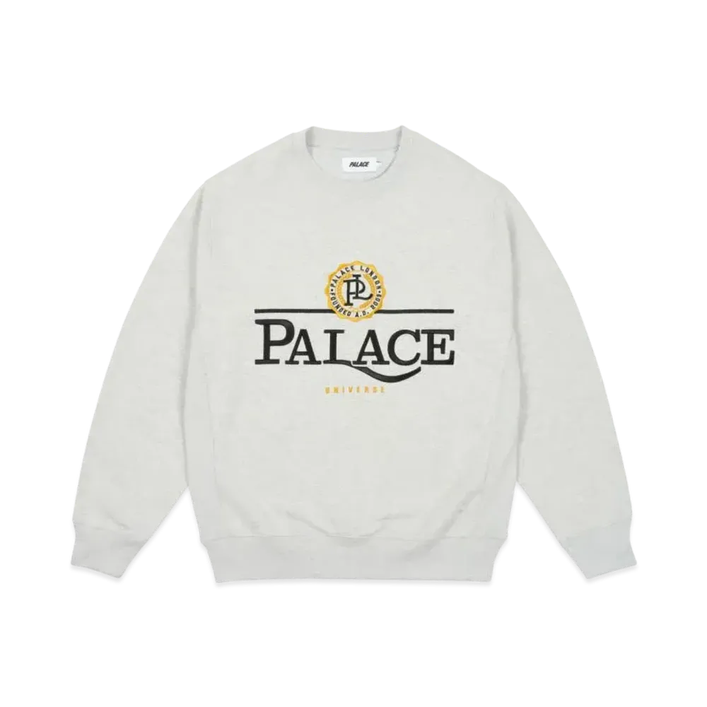 PALACE Universe Crew "Grey Marl"