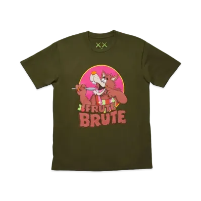 KAWS x Monsters Frute Brute Tee "Olive"