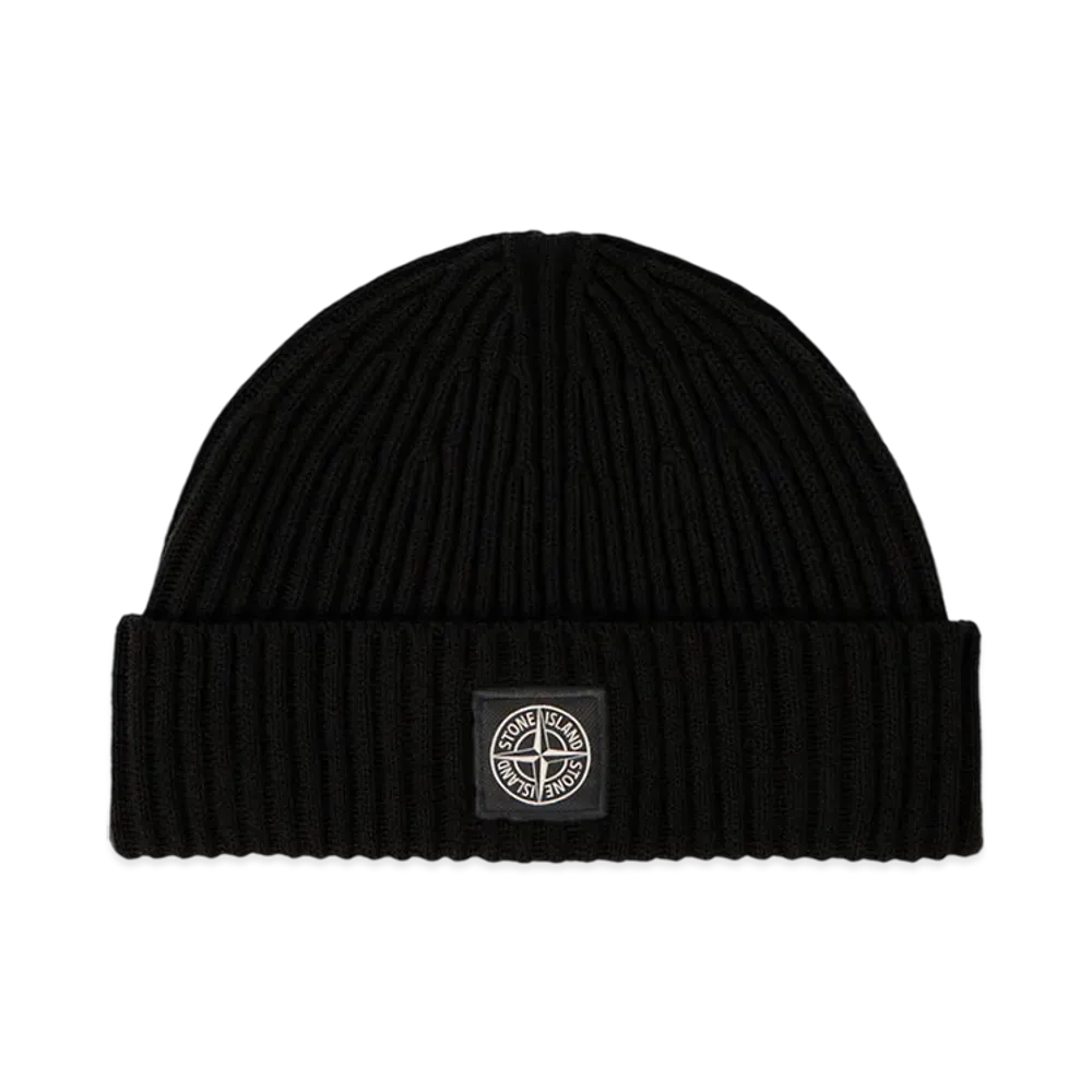 Stone Island N100002 Full Rib RWS Wool "Black"