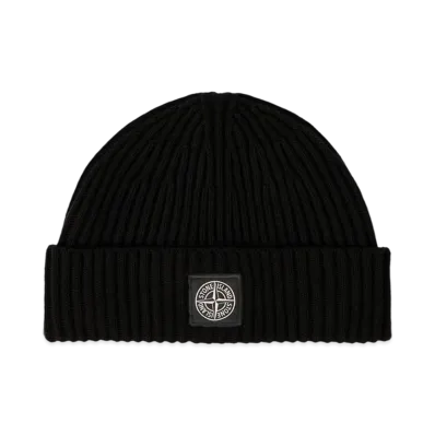 Stone Island N100002 Full Rib RWS Wool "Black"