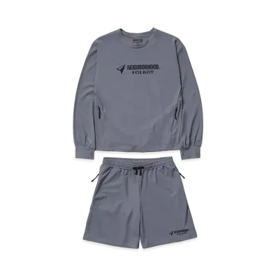NEIGHBORHOOD x FOLBOT Kids . Physical Fitness Uniform "Gray"