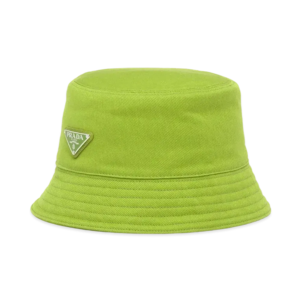 PRADA Drill Bucket Hat "Light Green"