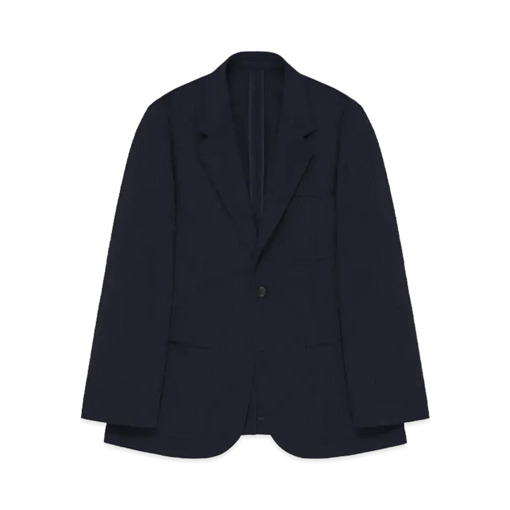 Aime Leon Dore Single-Breasted Wool Suit Jacket "Navy"