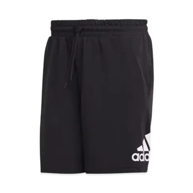 adidas Essentials Logo Shorts "Black/White"