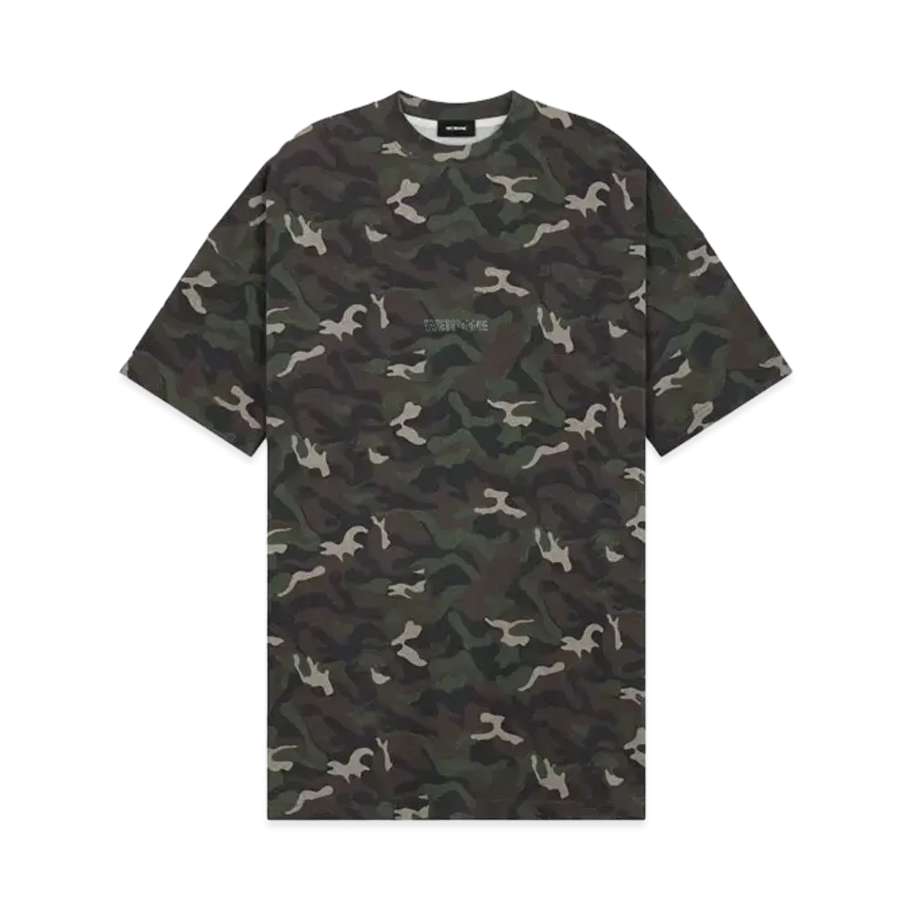 WE11DONE Camo T-shirt "Khaki"
