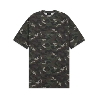 WE11DONE Camo T-shirt "Khaki"