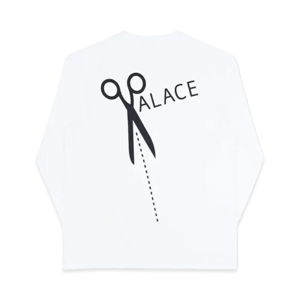 PALACE Scissor Longsleeve "White"