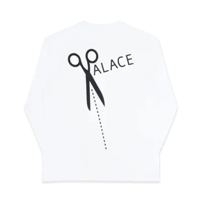PALACE Scissor Longsleeve "White"