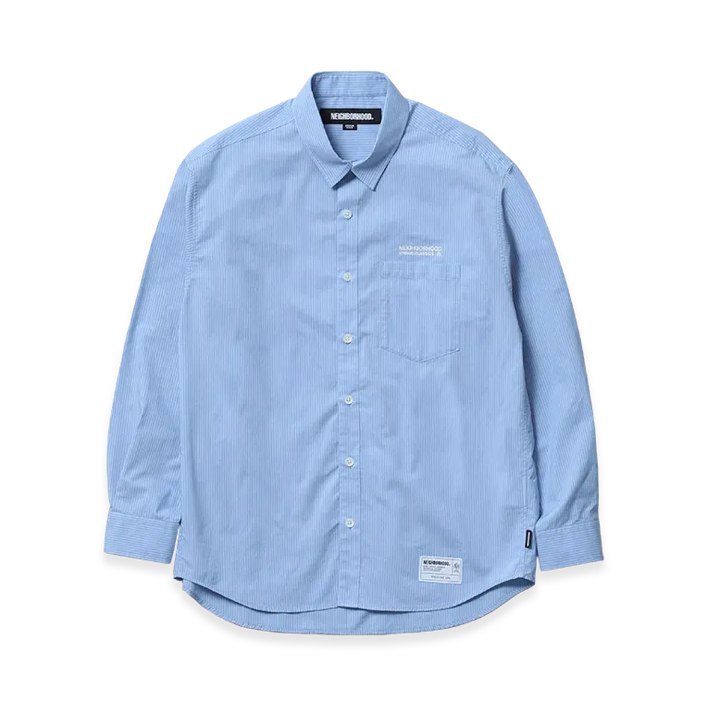 NEIGHBORHOOD Stripe Shirt LS "Blue"