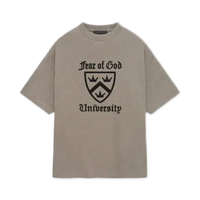 FEAR OF GOD Essentials Heavy Crewneck Tee "Heather Gray"