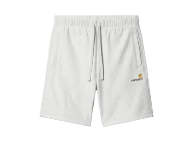 Carhartt WIP American Script Sweat Short "Ash Heather"