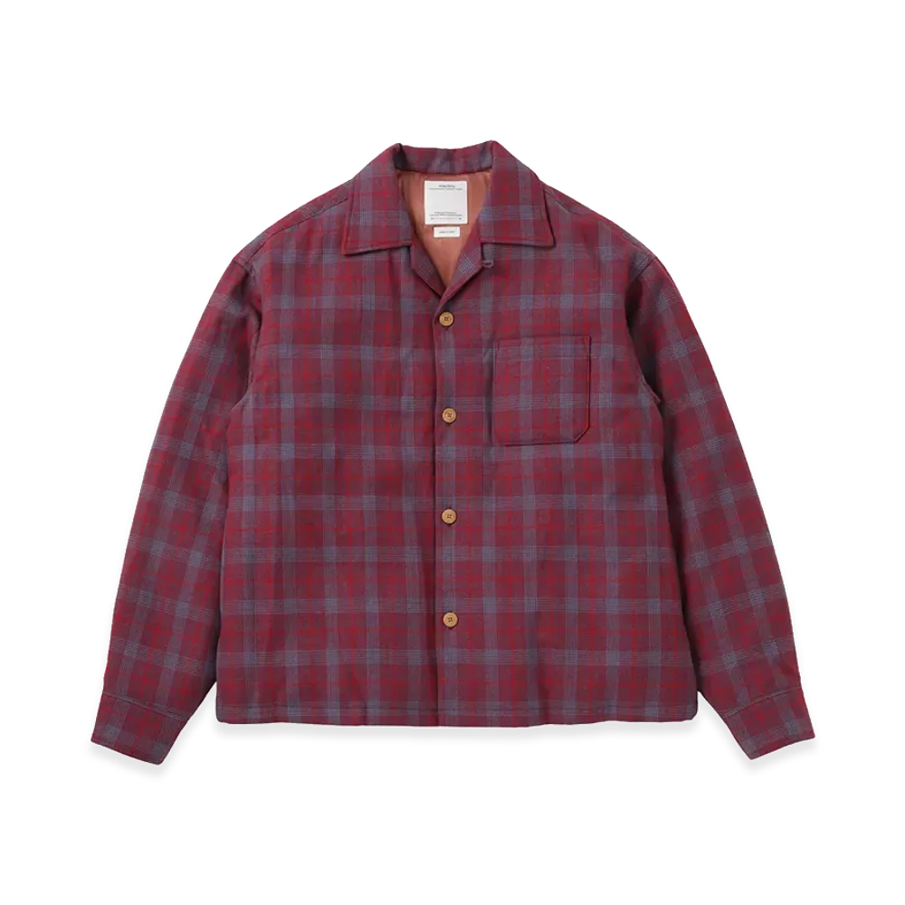 visvim Keesey Check Down JKT "Red"