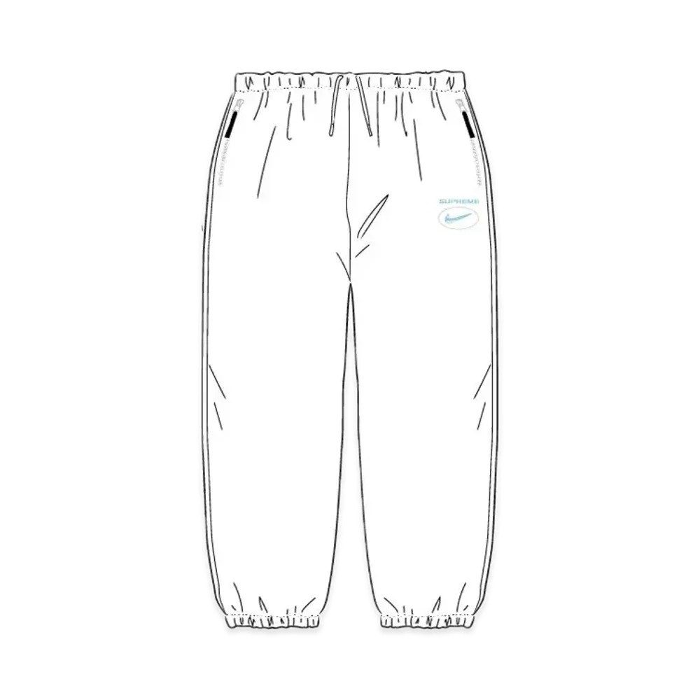Supreme x Nike Jewel Reversible Ripstop Pant "White"