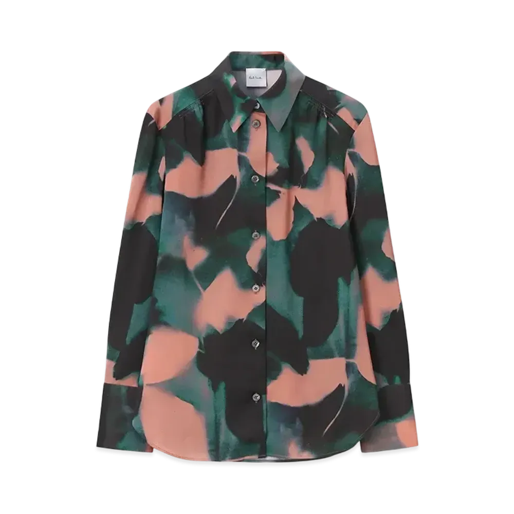 Paul Smith Women's Solar Gram Shirt "Coral"