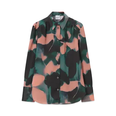 Paul Smith Women's Solar Gram Shirt "Coral"