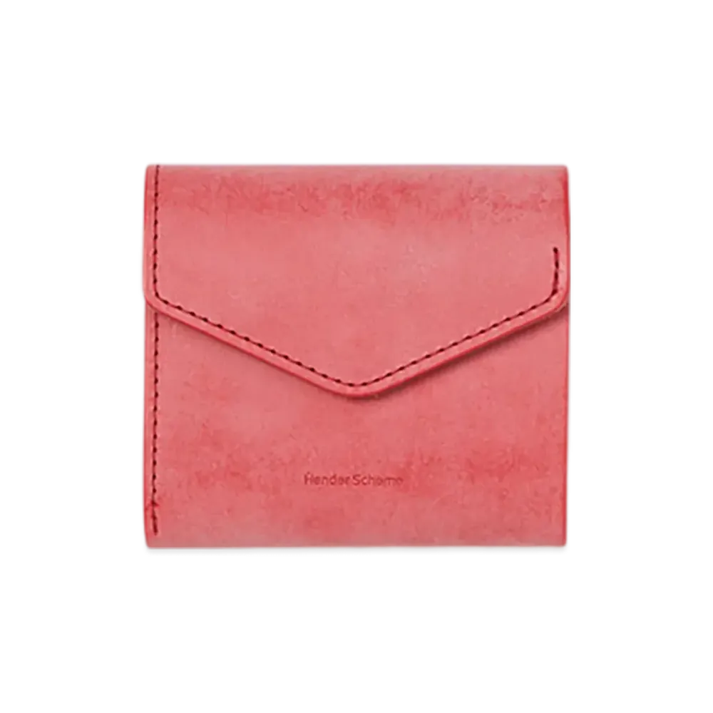 Hender Scheme Flap Wallet "Red"