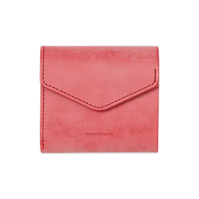 Hender Scheme Flap Wallet "Red"