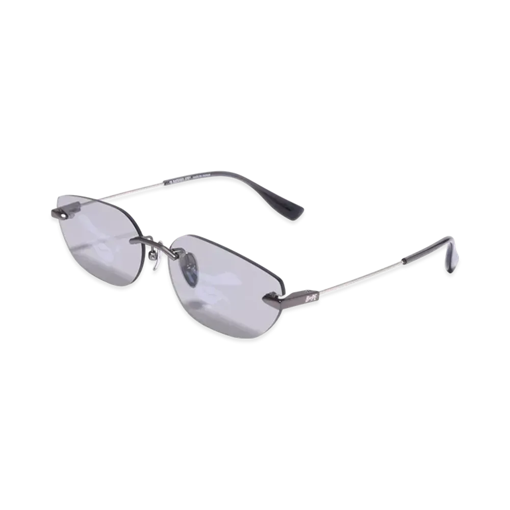 A BATHING APE Sunglasses #18 "Gray"