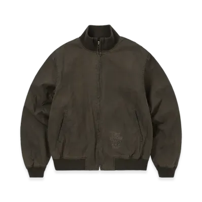 thisisneverthat x Daniel Johnston Washed Tanker Jacket "Olive"